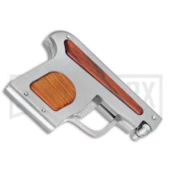 AGA Campolin Cocobolo Automatic Gun Knife - Satin Plain -Grindworx AGA Campolin Automatic Gun Knife Cocobolo GX 33672 ns side large