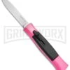 AKC 077 Concord Hot Pink OTF Automatic Knife - Flat Satin Plain -Grindworx AKC 077 Concord OTF Hot Pink BHQ 72005 jr 2 large