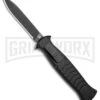 AKC X-treme EVO Black OTF Automatic Knife W/ Pocket Clip - Black Plain -Grindworx AKC X treme EVO OTF Auto Black Black BHQ 105415 jr large 2