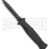 AKC X-treme EVO Black OTF Automatic Knife - Black Plain Dagger -Grindworx AKC X treme EVO OTF Automatic Knife Black 3.5 Black Dagger BHQ 119845 LS large 1
