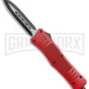 Atomic Defender Medium OTF Automatic Knife Red - Two Tone Dagger