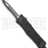Atomic Defender Mini OTF Automatic Knife Black - Serr Two Tone Dagger