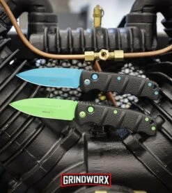 Boker Kalashnikov Automatic Knife - D2 Dagger Electric Green Plain -Grindworx Boker Green Mamba Kalashnikov Dagger Automatic Knife Electric Green BHQ 95401 kp motor web large 2