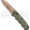 Boker Desert Warrior Mini Kalashnikov OD Green Automatic Knife - Copper Plain -Grindworx Boker Kalashnikov Automat 74 AUSB OD Green jr 1 large