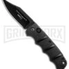 Boker Kalashnikov Black Bowie Automatic Knife - D2 Black Plain -Grindworx Boker Kalashnikov Bowie Auto Black Black 01KALS76BN BHQ 17111 jr 2 large