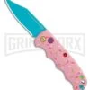 Boker Mini Dessert Warrior Kalashnikov Bowie Automatic Knife (2.5") Donut -Grindworx Boker Mini Dessert Warrior Kalashnikov Clip Point Automatic Knife Donut BHQ 184949 kc 2 gx large