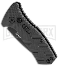 Boker Stubby Strike Black Automatic Knife CA Legal - Black -Grindworx Boker Stubby Strike CA Legal Auto Black 01BO441NSOI BHQ 99647 jr spine large