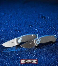 Boker Vox Kompakt CA Legal Automatic Knife - Drop Point Black Plain -Grindworx Boker Vox Kompakt CA Legal Automatic Knife Black BHQ 95711 kp blue web large
