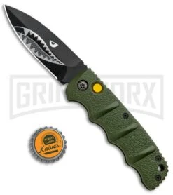 Boker Kalashnikov Warhawk Automatic Knife - D2 Dagger Black Plain -Grindworx Boker Warhawk Kalashnikov Dagger Auto Black 01KALS41NSOI BHQ 92862 jr bottlecap large