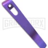Flytanium Pocket Clip For Boker Kalashnikov Knives Magenta Anodized Titanium -Grindworx Flytanium Pocket Clip for Boker Kalashnikov Magenta Anodized Titanium BHQ 188038 td large