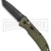 Gerber Propel Downrange OD Green Automatic Knife - Tanto Black -Grindworx Gerber Propel Downrange Green Black 30 001317N BHQ 50357 jr large