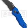 Kershaw Launch 10 Blue Automatic Knife CA Legal - Stonewash Plain -Grindworx Kershaw Launch 10 Auto Blue SW KER7350BLUBLK BHQ 115104 jr large