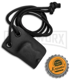Linos Kydex Boker Mini Kalashnikov Neck Sheath With Black Cord -Grindworx Linos Kydex Sheath for Boker Mini Kalashnikov Neck Cord BHQ 79745 jr bottlecap large 1