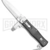 Mikov 241 Predator Black Multi-Tool Automatic Knife - Satin Plain