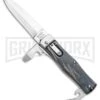 Mikov 241 Predator Buffalo Horn Multi-Tool Automatic Knife - Polish Plain -Grindworx Mikov 241 Predator Multi Tool Auto Buffalo Horn Polish BHQ 109094 jr large
