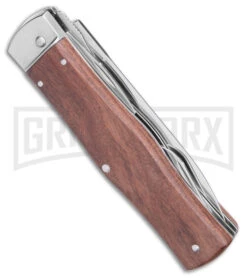 Mikov 241 Predator Wood Multi-Tool Automatic Knife Polish -Grindworx Mikov 241 Predator Multi Tool Auto Wood Polish BHQ 171792 jr side large