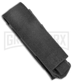 Rumble Slim Black D/A OTF Rectangle Grid Scales- Dagger Two Tone -Grindworx Rumble Slim Black DA OTF Rectange Grid Scales Dagger TT GX 38186 jr sheath large
