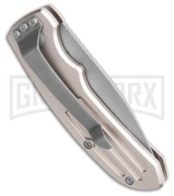 Smith & Wesson Extreme Ops Gray Automatic Knife - Tanto Bead Blast Serr -Grindworx Smith Wesson Extreme Ops Gray Automatic Knife Tanto Bead Blast Serr BHQ 194667 hd side large