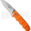 Boker Kalashnikov Orange Automatic Knife - Satin Plain -Grindworx boker kalashnikov 01kals11n cm large
