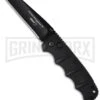 Boker Kalashnikov Black Automatic Knife - Wharncliffe Black Plain -Grindworx boker kalashnikov 01kals74f large