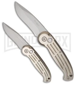 Boker Magnum Black Automatic Knife - Tanto Black Serr -Grindworx boker magnum 01bo007 comparison large