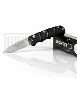 Boker Mini Kalashnikov Black Automatic Knife - Bead Blast Plain -Grindworx boker plus 01kals73 deal of the week large