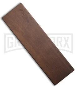 AKC World 9" Swinguard Ivory/Black Bolsters W/Box Automatic Knife - Polish -Grindworx box front large