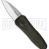 Kershaw Launch 4 OD Green Automatic Knife CA Legal - Stonewash Plain -Grindworx kershaw launch 4 od green sw 7500olsw BHQ 36946 jr large