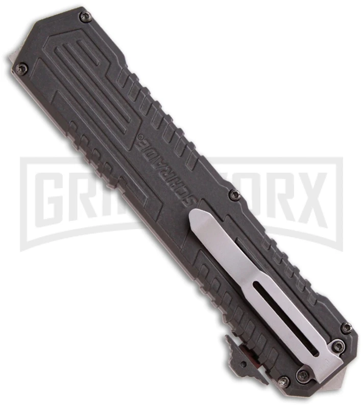 Schrade Viper SCHOTF3S OTF Assisted Opening Knife - Bead Blast Serr 4 Schrade Viper SCHOTF3S OTF Assisted Opening Knife - Bead Blast Serr - Image 2